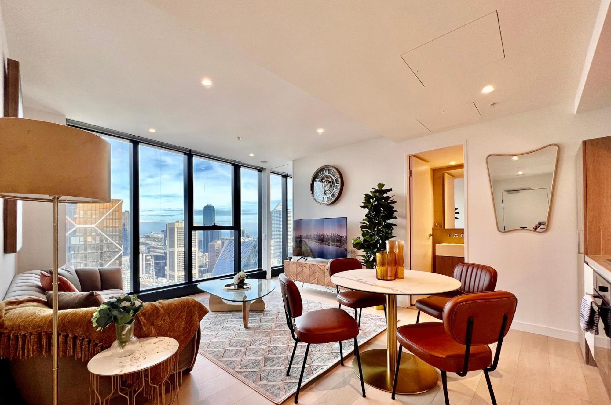 High Rise Top View 2Bed2Bath メルボルン エクステリア 写真