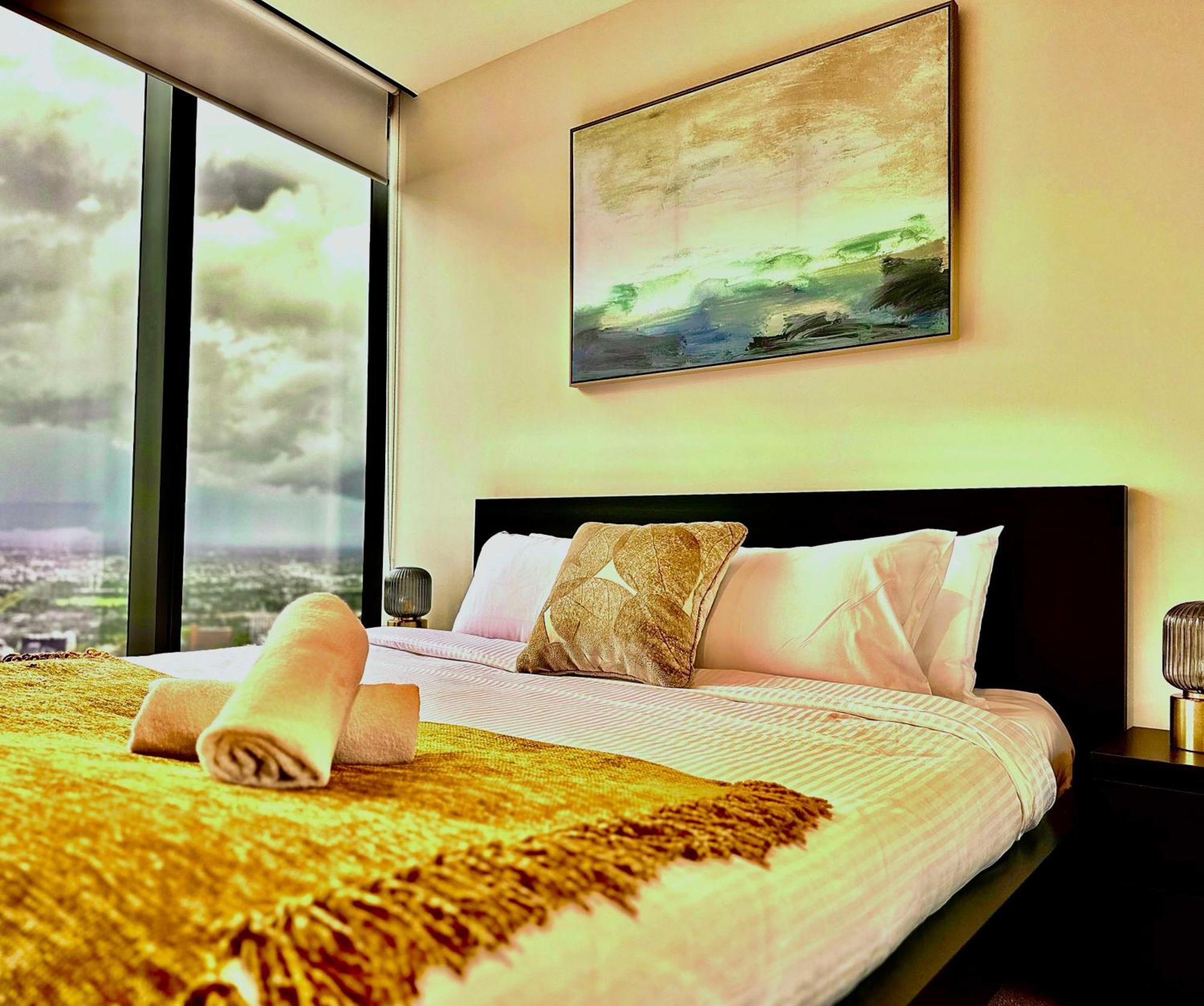 High Rise Top View 2Bed2Bath メルボルン エクステリア 写真